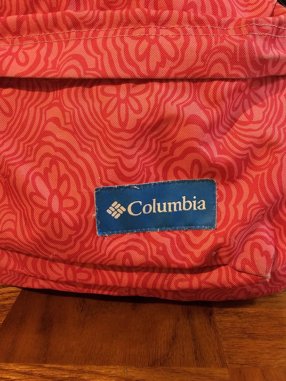 Columbia Pink Patterned Backpack - - Picture 2 of 14